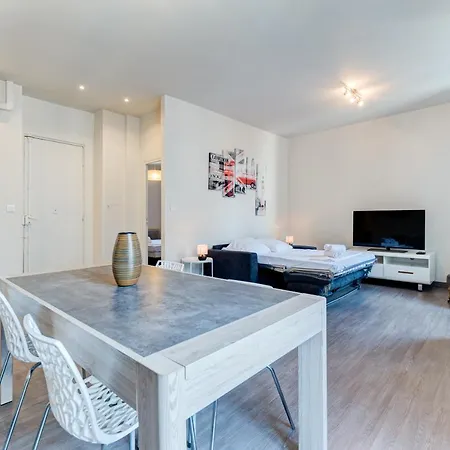 דירה Hyper Centre - Wifi, Ac, 6pers ניס