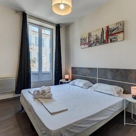 דירה Hyper Centre - Wifi, Ac, 6pers ניס